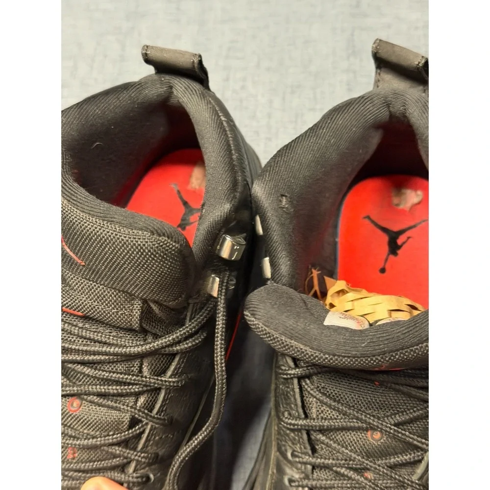 Nike Air Jordan 12  Retro Utility Black-Bright Crimson DC1062-006  Mens Size 8.5